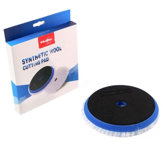 Шерстяной полировальный круг Synthetic Wool Cutting Pad 90 мм MaxShine 2052080B 053722 1