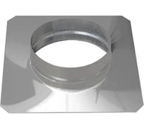 Плоское основание для т/д 150 мм, основание 295x295 мм, нержавеющая сталь AISI 304 ООО Вентмаркет OSND150nerz