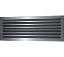 Решетка жалюзийная ООО Вентмаркет 280x180мм накладная из нержавеющей стали aisi с внутренними жалюзями RG028001nerz