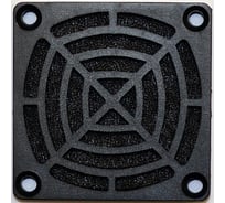 Решетка пластиковая с фильтром к вентилятору K-PF06J-4PA (60x60 мм) JAMICON С00034223