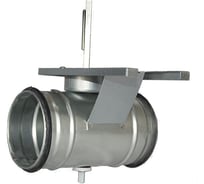 Воздушный клапан КВ 315 мм с площадкой под привод Ventart 4687203804565