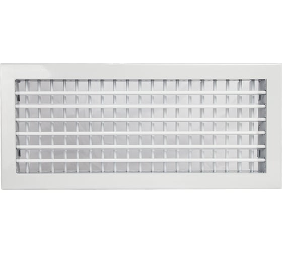 Двухрядная алюминиевая решетка 2WA 300x200 мм Ventart 4687203903312