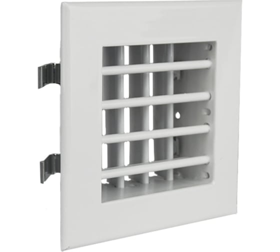 Двухрядная решетка 2VA c КРВ 200x200 мм Ventart 4687203785130