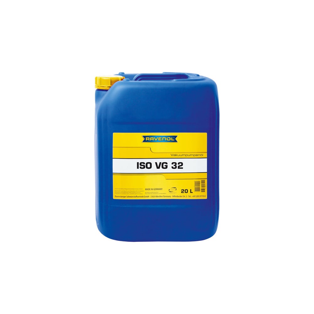 Вакуумное масло Vakuumpumpenöl ISO VG 32 20 л RAVENOL 1330704-020-01 ...