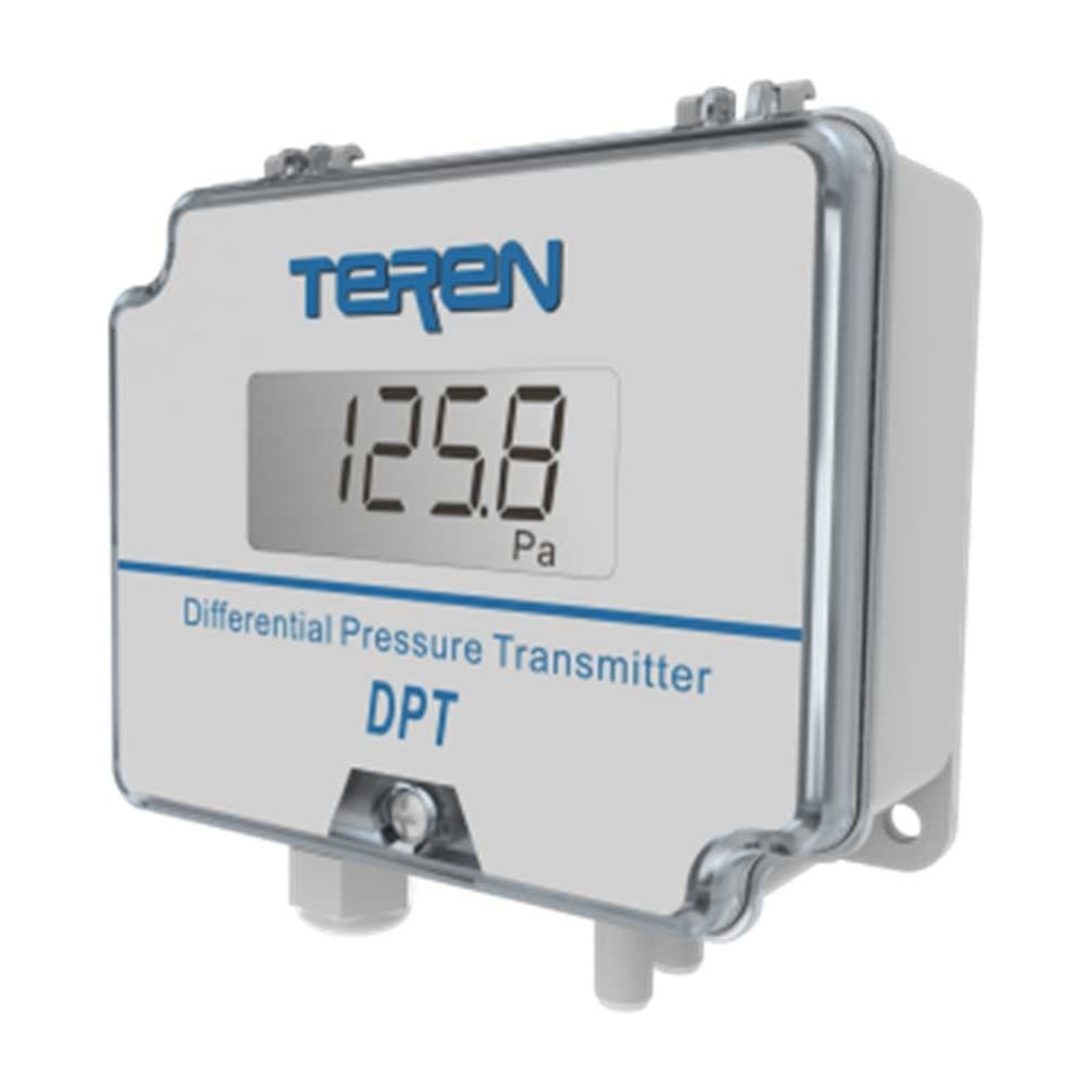 Датчик перепада давления 0-250/500/1000 Pa, 0-10В lcd дисплей Teren ...