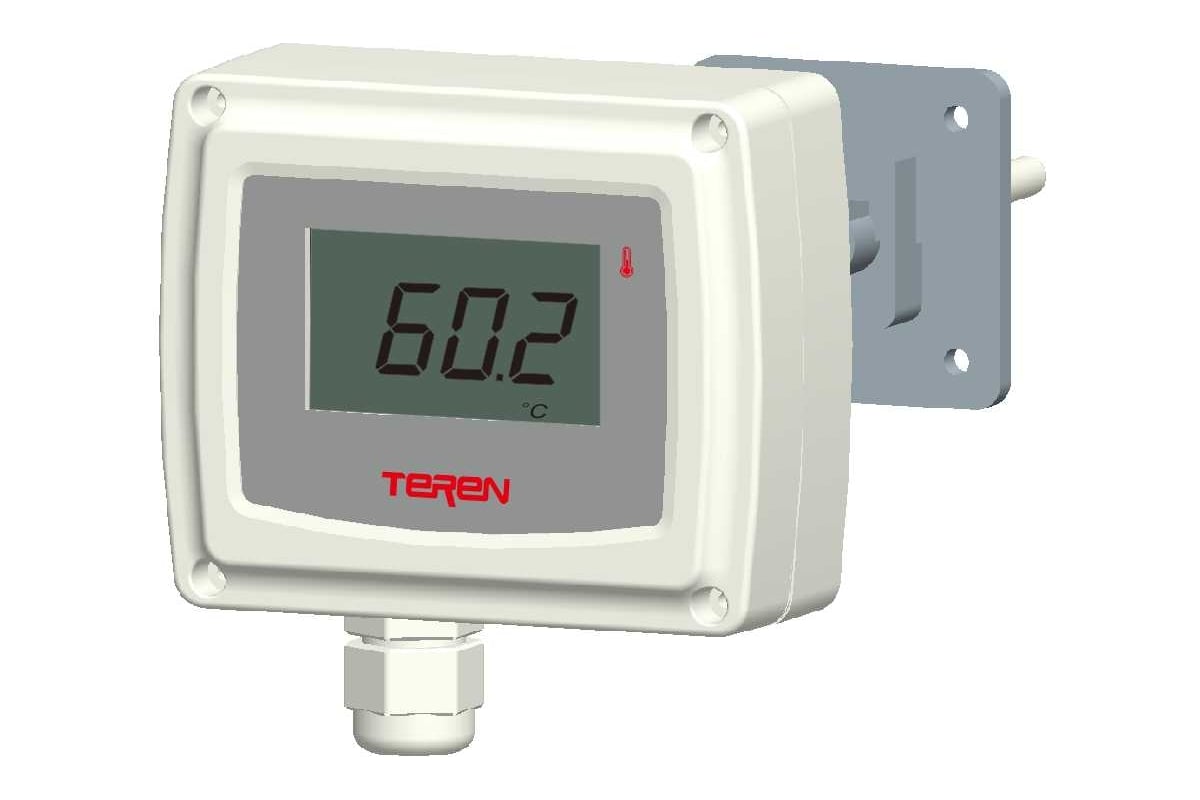 Промышленный датчик температуры для монтажа в воздуховоде RS485/Modbus ...