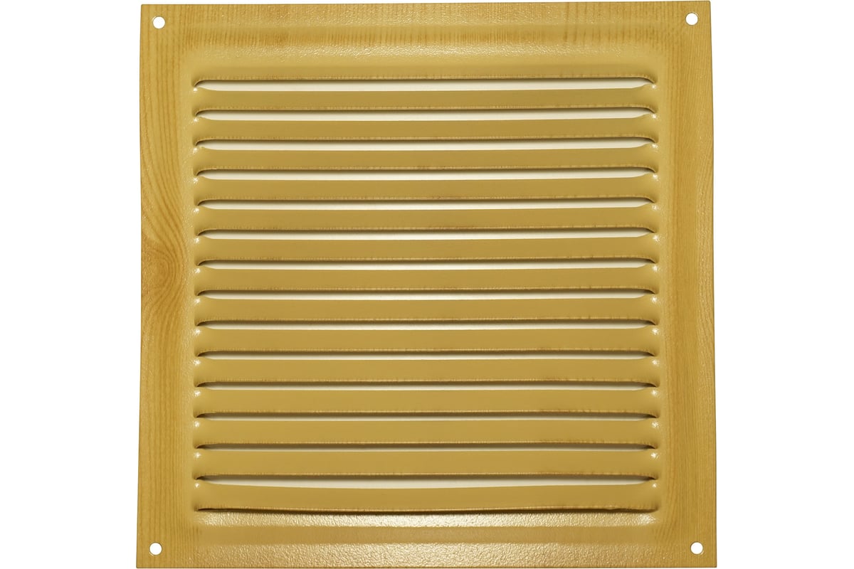 Решетка вентиляционная 100x100 мм, декор под дерево "сосна" Трибатрон ...