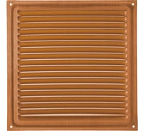 Решетка вентиляционная 100x100 мм, декор под дерево "черешня" Трибатрон 88195