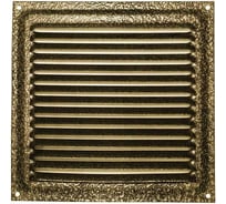 Решетка вентиляционная 150x150 мм, бронзовый антик Трибатрон 87694