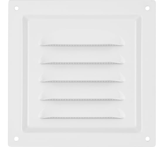 Решетка металлическая 125x125, белая, с покрытием полимерной эмалью TDM ELECTRIC SQ1807-0700
