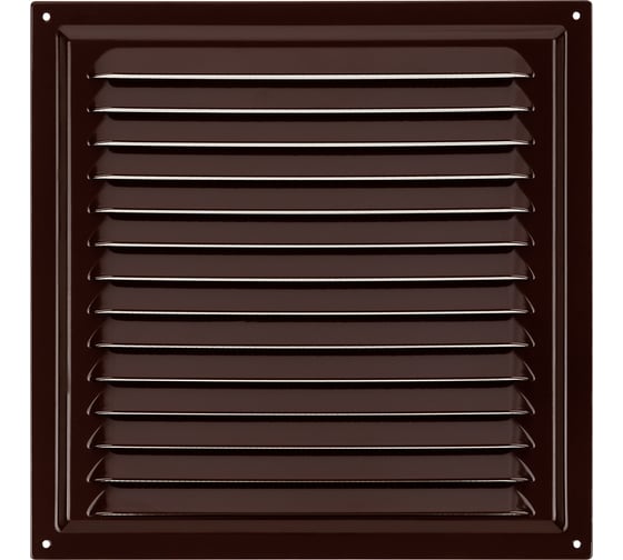 Решетка металлическая 250x250, коричневая, с покрытием полимерной эмалью TDM ELECTRIC SQ1807-0709