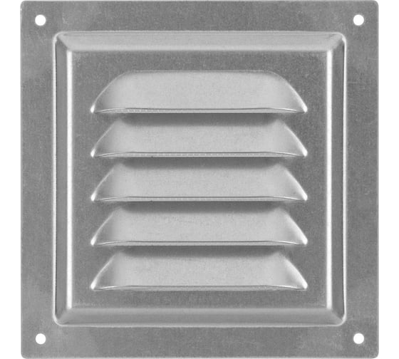 Решетка металлическая 125x125, с оцинкованным покрытием TDM SQ1807-0711