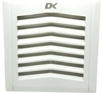 Вентиляционная решетка с фильтром Delta-Kip DK-F (F-100, 120x120 мм/92x92 мм) DELTAKIP DK-G0000006
