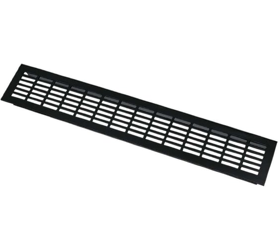 Решетка вентиляционная 480x80 мм, черная GTV KK-W80800-D2 1