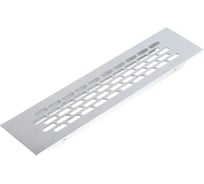 Решетка вентиляционная 245x60 мм, инокс GTV KK-W60245-M6