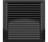 Решетка вентиляционная 3030мэ black, МЭ сетка, 300x300 мм, окраш.сталь black ERA 90-08231 2