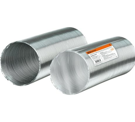 Гофрированный алюминиевый воздуховод TDM ELECTRIC 125 SQ1807-0068
