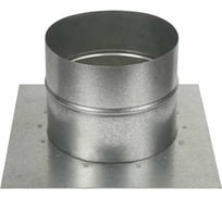 Врезка в плоскость для круглых воздуховодов 100 мм, оцинкованная сталь ООО Вентмаркет PL100