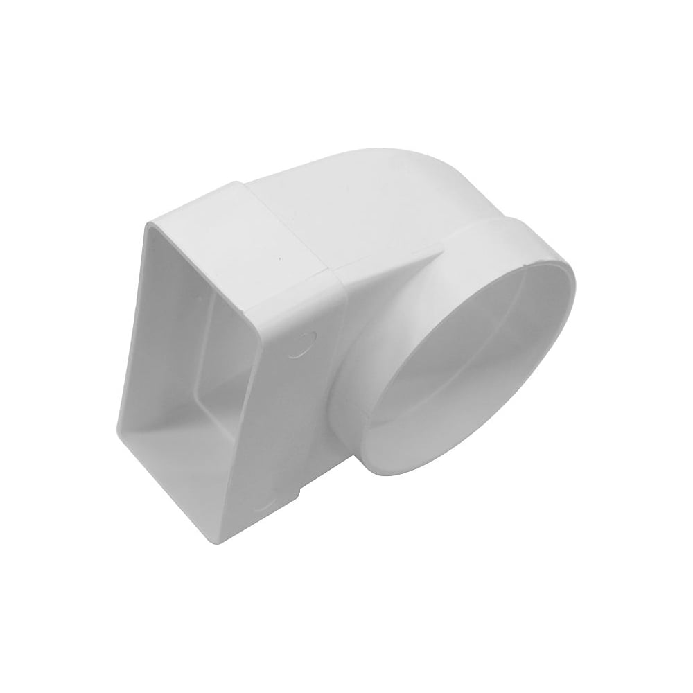 Соединитель для прямоугольного воздуховода 90°, 60x204 мм, D100 мм ...