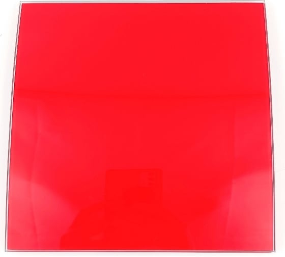 Лицевая панель SFERA для вентилятора SYSTEM+ 100 мм, стекло, красный ВИЕНТО SFERA glass 100red