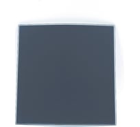 Лицевая панель SFERA для вентилятора SYSTEM+ 100 мм, стекло, черный, матовый ВИЕНТО SFERA glass 100black matte