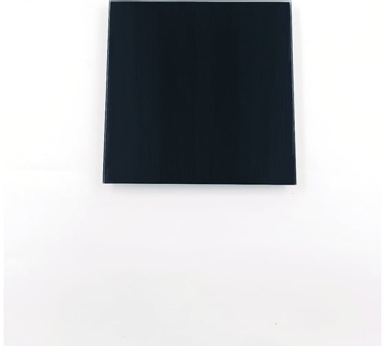 Лицевая панель SFERA для вентилятора SYSTEM+ 100 мм, стекло, черный ВИЕНТО SFERA glass 100black