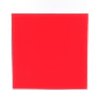 Лицевая панель GORIZONT для вентилятора SYSTEM+ 100 мм, стекло, красный ВИЕНТО GORIZONT glass 100red matte