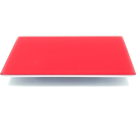 Лицевая панель GORIZONT для вентилятора SYSTEM+ 100 мм, стекло, красный ВИЕНТО GORIZONT glass 100red matte