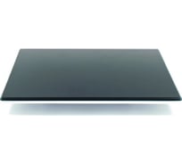 Лицевая панель GORIZONT для вентилятора SYSTEM+ 100 мм, стекло, черный ВИЕНТО GORIZONT glass 100black