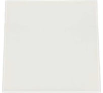 Лицевая панель GORIZONT для вентилятора SYSTEM+ 100 мм, стекло, белый ВИЕНТО GORIZONT glass 100