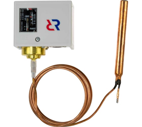 Реле температуры KP81R 90-150С, капиллярная трубка 2 м Ридан 060L112566R 1