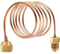 Капиллярная трубка РОСМА для РД/РДД G1/4-G1/2 внутренняя накидная гайка-НР, длина 2м D900-00776