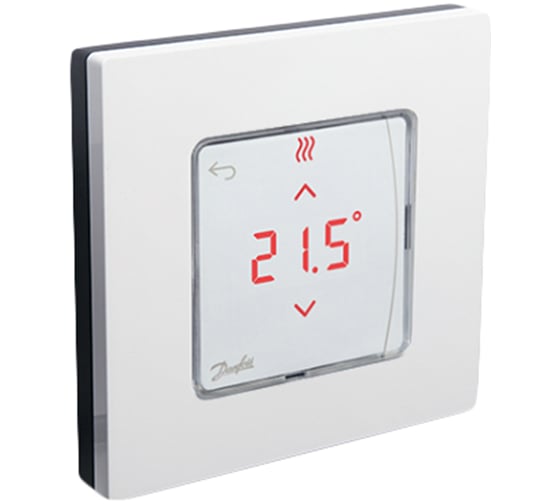 Сенсорный комнатный термостат Danfoss 24 В накладной 088U1055