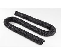 Универсальный воздуховод из ПВХ ткани черного цвета Texoniс диаметер 100мм, длина 5м VINIL-BLK-100-5