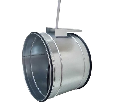Регулирующая заслонка круглая TKD-355 с площадкой под привод 355 мм TECHNO 550355