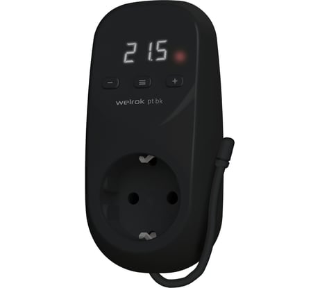 Терморегулятор pt bk Welrok 4660251140687