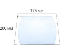 Стекло Триумф 200x175 мм Везувий О-12100