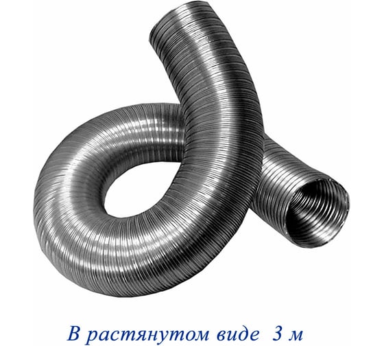 Канал алюминиевый гофрированный (1,5 м; 80 мм) Компакт Blauberg 1000017961