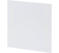 Лицевая панель GORIZONT для вентилятора SYSTEM+, 100 мм, пластик, белый ВИЕНТО GORIZONT 100