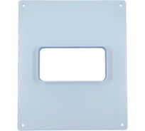 Площадка торцевая пластиковая горизонтальная 205x240 мм, фланец 55x110 мм ВИЕНТО 511ПГ