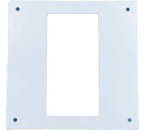 Настенная пластина для прямоугольных воздуховодов В612НПП 60x120 мм ВИЕНТО В612НПП