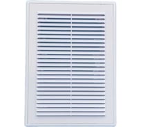 Решетка вентиляционная вытяжная регулируемая с рамкой ВРР 180х250 мм, АВS- пластик, белая ВИЕНТО 1825ВРР