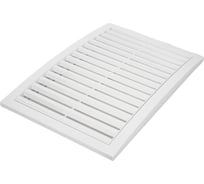 Решетка вентиляционная вытяжная регулируемая с рамкой 220x320 мм, АВS- пластик ВИЕНТО 2232ВРР