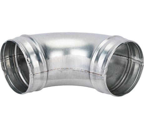 Отвод круглый штампованный 90 градусов, ø100 мм ГАЛВЕНТ 191102