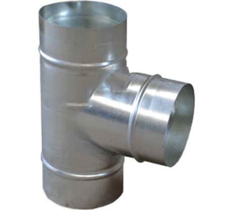 Тройник круглый ø200/ø200 мм ГАЛВЕНТ 191127