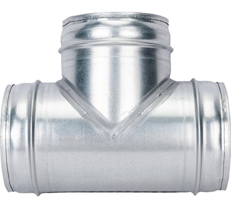 Тройник круглый ø125/ø125 мм ГАЛВЕНТ191121