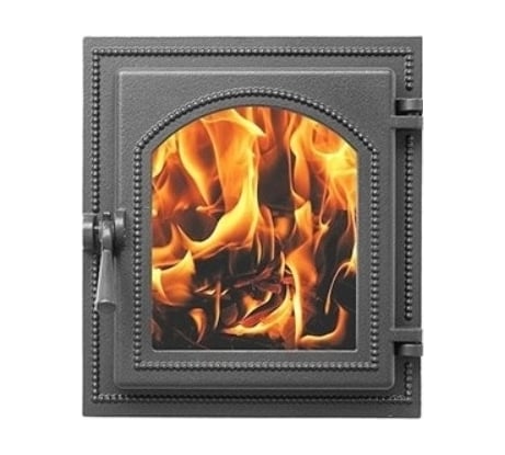 Дверка каминная 220 Антрацит Везувий А-311926