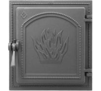 Дверка каминная 271 Антрацит Везувий А-341958