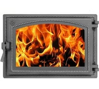 Дверка каминная 230 Антрацит Везувий А-355341