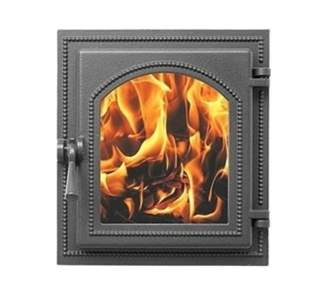 Дверка каминная 270 Антрацит Везувий А-333332